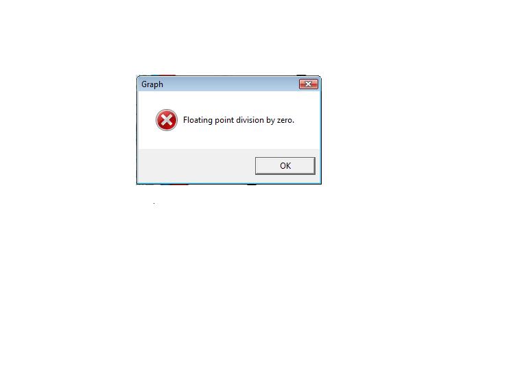 Floating point division by zero как исправить